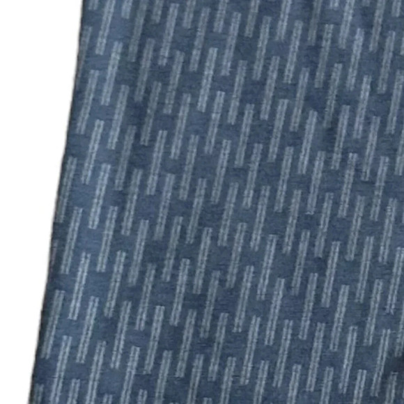 Betabrand Pull-On Blue Print Ankle Pants Casual Office Everyday Medium Petite - Picture 4 of 12